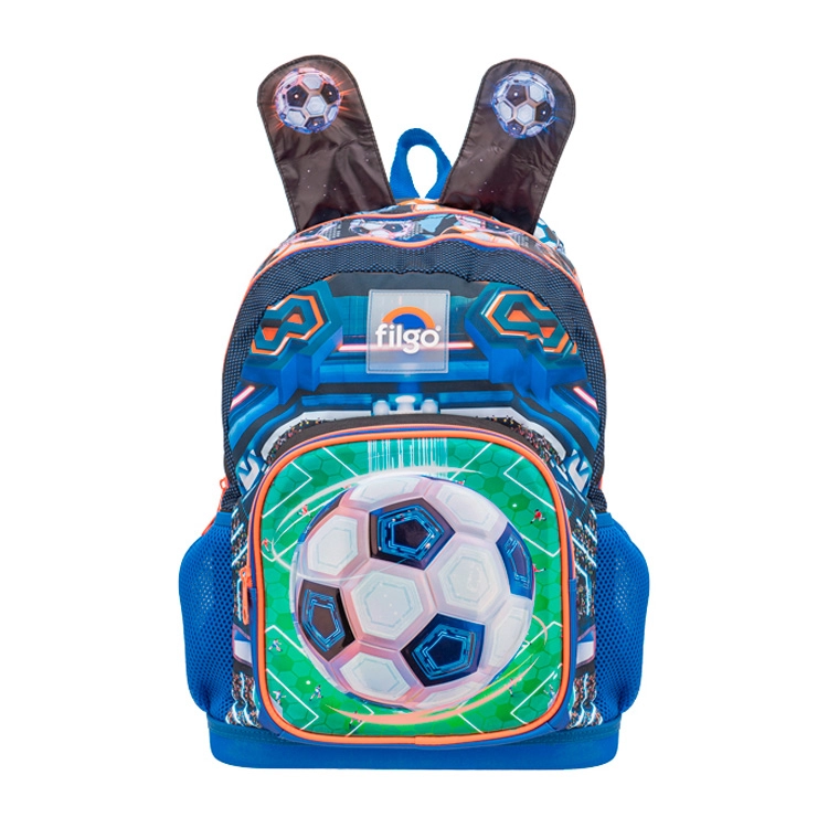 Mochila Escolar Filgo 2026 Air 18" Futbol Azul Art.MO26-AIR-003